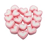 EBK Heart-Shaped Marshmallow 2-5.1 Oz Bags Wedding Valentines Party Candy Favors