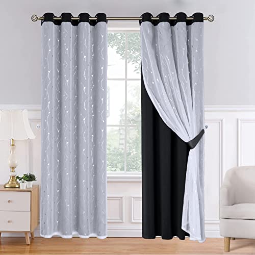 Best Double Layer Curtains For Living Room