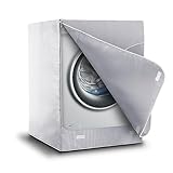 Washing Machine Cover Waterproof Sunscreen Thicker Fabric Zipper Design for Easy use