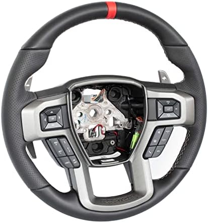 OEM KL3Z-3600-DA Steering Wheel w/Red Sightline made for F-150 Raptor 2019-2020
