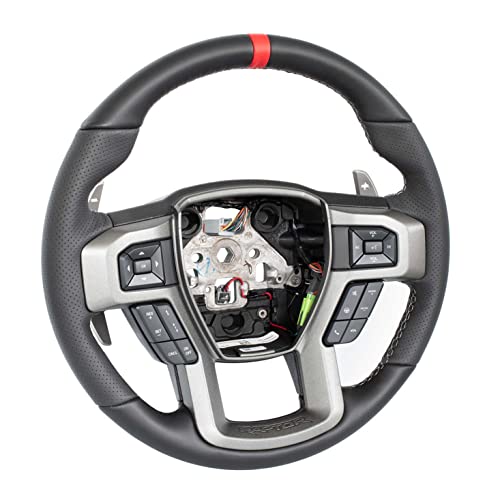 OEM KL3Z-3600-DA Steering Wheel w/Red Sightline made for F-150 Raptor 2019-2020