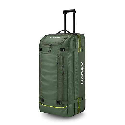 Gonex 100L Wheeled Travel Duffle Bag