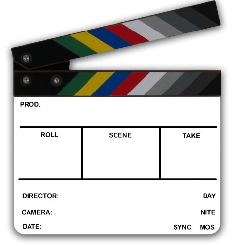 Image of Birns & Sawyer Acrylic Insert Slate w / Color Clappers