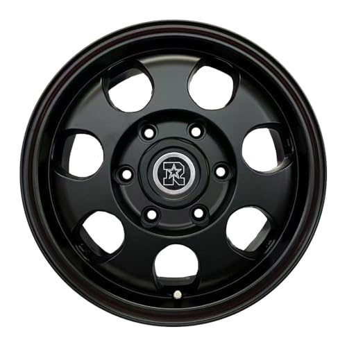 新品RIVAI NOX１５インチ★マットブラック４本6Hハイエース200カスタム Amazon.co.jp: 【ハイエース200系】RIVAI NOX 15×6.0J 6/139.7 +32 MB