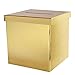 Produktbild Santex NEU Geldbox Metallic-Gold, 20 x 20 x 20 cm