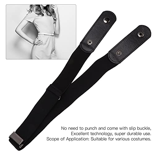 5 pçs cinto sem fivela, cinto elástico sem fivela para jeans shorts calça ajustável cinto elástico i