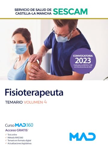 Portada de Fisioterapeuta del Servicio de Salud de Castilla-La Mancha . Volumen 4
