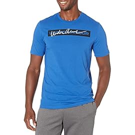 Under Armour Men’s Signature Kettlebell Short Sleeve T-Shirt , Tech Blue (432)/Black , Small