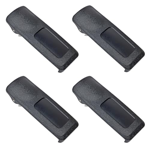 HYS Walkie Talkie Belt Clip Compatible with Motorola Radio DP3400 DP3600 DP4400 DP4600 DP4800 DP3661e DP4401e DP4801e XPR3300e XPR3500 XPR7550 XPR6500 XIR P8268,PMLN4651 (4)