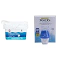 HTH 42053W Swimming Pool Care 3" Chlorine Tabs Advanced, Individually Wrapped Tablets, 8lb & PoolRX+ Pool Unit 7.5k-20k gallons