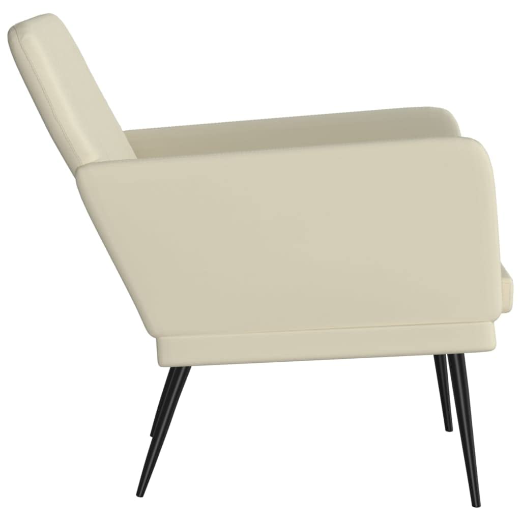 Hothingwell Poltrona Crema 61x78x80 cm Ecopelle