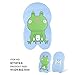 Tdoutop Children's Kickboard for Swimming, Float Training Board with Cartoon Handles, Frog