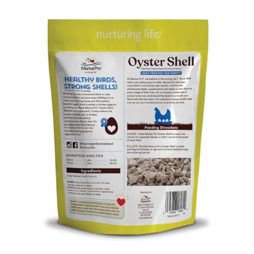 Manna Pro 1000210 Crushed Oyster Shell | Egg-Laying Chickens thumb #1
