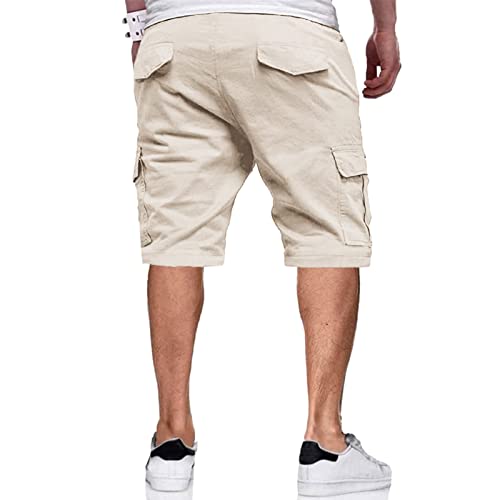 Mens Cargo Shorts Stretch Work Shorts Regular Fit Hiking Shorts Men Elastic Waist A0515 #TOP2