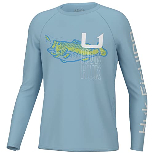 Chemise De Pêche Manches Longues Huk Performance Fishing - Jeunesse Taille M