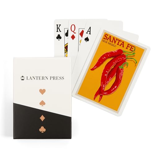 Santa Fe New Mexico Red Chiles Baraja Poker 52 Cartas
