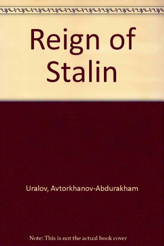 Reign of Stalin 0883551829 Book Cover