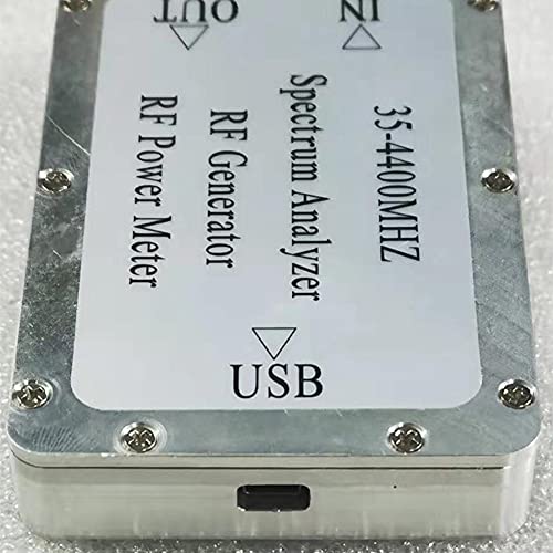 Sokg Analisador de espectro de 35~4400MHz Medidor de energia de fonte de sinal simples Caixa de liga