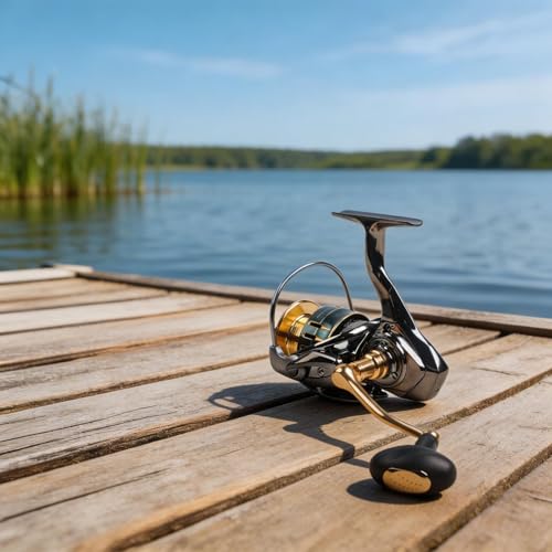 Moulinet pêche GX anti perruque grande capacité 10+1 roulements - 2