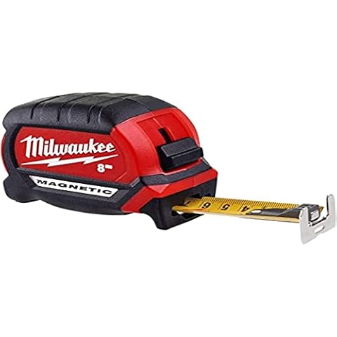 Milwaukee 4932464600 Magnetic Tape Measure Red Cover