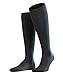 Produktbild FALKE Herren Kniestrümpfe Sensitive London, 94% Baumwolle, 1 Paar, Grau (Anthracite Melange 3080), Größe: 39-42