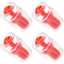 4-Pack Silicone Bite Valve Replacement Nozzles Compatible with Osprey Hydration Bladders, Hydraulics Bite Valve Replacement for Water Reservoir