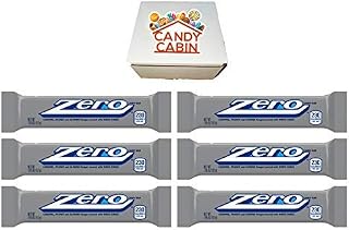 ZERO White Fudge 1.85 Oz Candy Bar, Multiple Pack Box By CANDY CABIN (6 Pack)