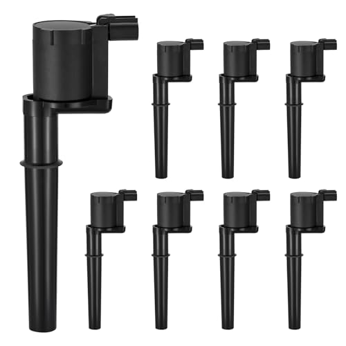 Image of 8 Ignition Coils Pack - Fix Misfires for Ford Mustang GT & Lincoln Navigator /Continental /Aviator (4.6L /5.4L /5.8L) 2002-2014 - Repl. UF191 /DG543