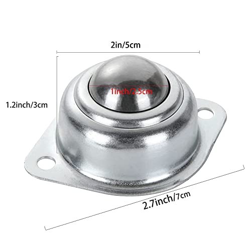 Hnbun HBUS-BALLTRANSFERS-16PCS--210323 16Pcs 1 Inch Roller Ball Transfer Bearings thumb #1