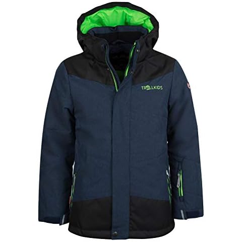 Trollkids Kinder Norefjell wasserabweisende winddichte Ski Jacke Winterjacke Cover