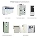 Silikon-Heizmatte Ultradünne Heizmatte aus Silikonkautschuk für den Schrank (100 W)
