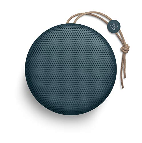 Bang & Olufsen Beoplay A1 Portable Bluetooth Speaker with Microphone - (Steel Blue)(Renewed)