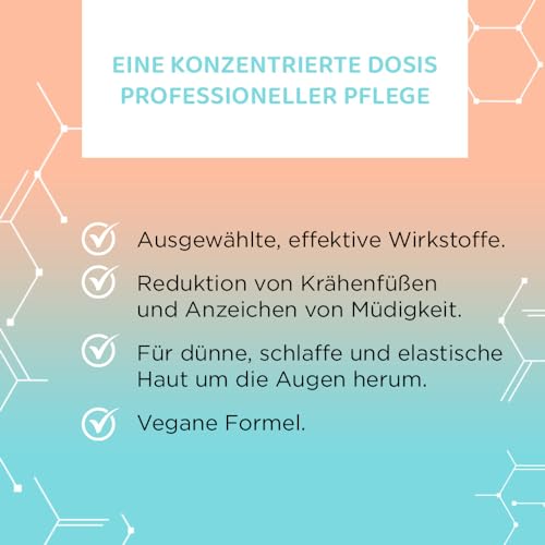 Eveline Cosmetics Serum Shot energetyzujące serum przeciw opuchliznie oczu, 5% kofeiny