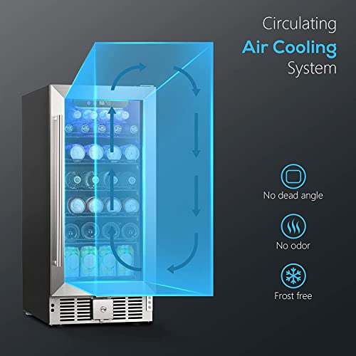 Antarctic Star JC-85B 15 Cans Beverage Refrigerator Cooler thumb #5