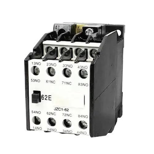 Contacteur JZC1-62 relais AC 110V 50Hz triphasé pour circuit auxiliaire 6NO 2NC