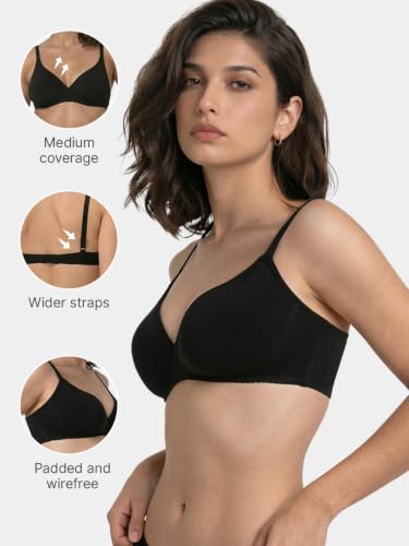 Image of Enamor Women Padded Non Wired Bra