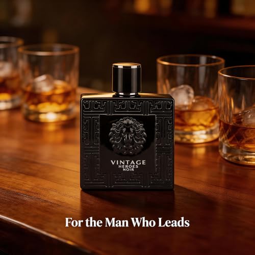 Image of AFLUXE Vintage Heroes Noir EDP Men's Cologne, Masculine