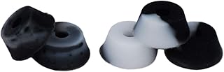Teak Tuning Bubble Bushings Pro Duro Series in Black and White Swirl - Medium (71A) - Custom Molded Fingerboard Tuning