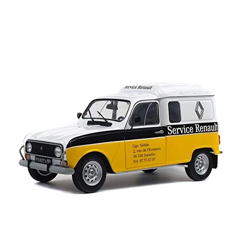 Solido - 1:18 Renault 4LF4, 1975, Maqueta de Coche Escala