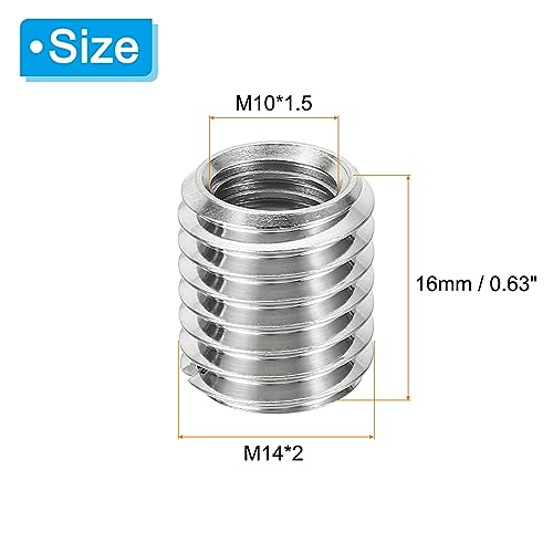 PATIKIL Thread Adapters Sleeve Reducing Nut - Image 2