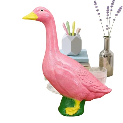 Generisch Anatre decorative da giardino | Scultura di animali – anatre decorazione per la casa – per cortile e prato, laghetto da giardino, terrazzo, interni