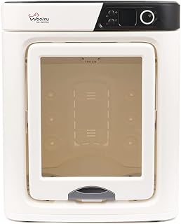 (ういぬ) ペットドライルーム 小型用 【容量 96L】 11kgまで ストレス軽減設計 安全装置 立体風 PSE認証済 無臭 無害 HDPE素材採用 PTCヒーター採用 9つの機能搭載 エアシャワー 自動殺菌 グルーミング 乾燥 スピードドライ ハウス 静音 犬 猫 小型用 ホワイト