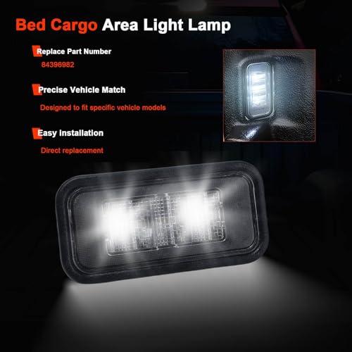 Lámpara LED para caja de camión para Chevrolet Silverado 2019-2026 miniatura 3