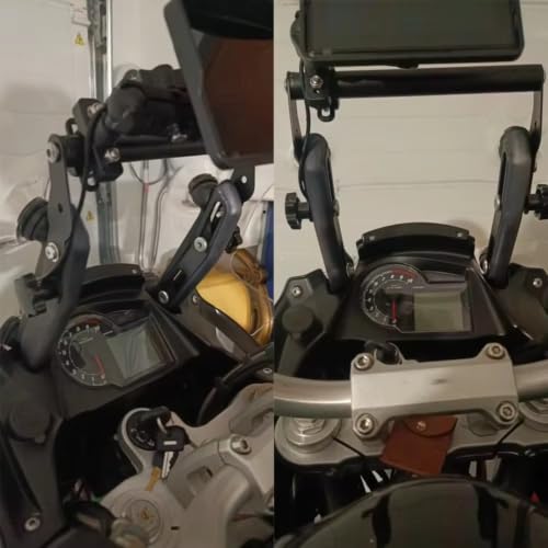 Support GPS Moto Guzzi Stelvio Écran Lisible en Moto - 6