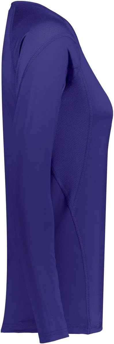 Augusta Sportswear Ladies TruHit Long Sleeve Jersey, Purple (HLW), L