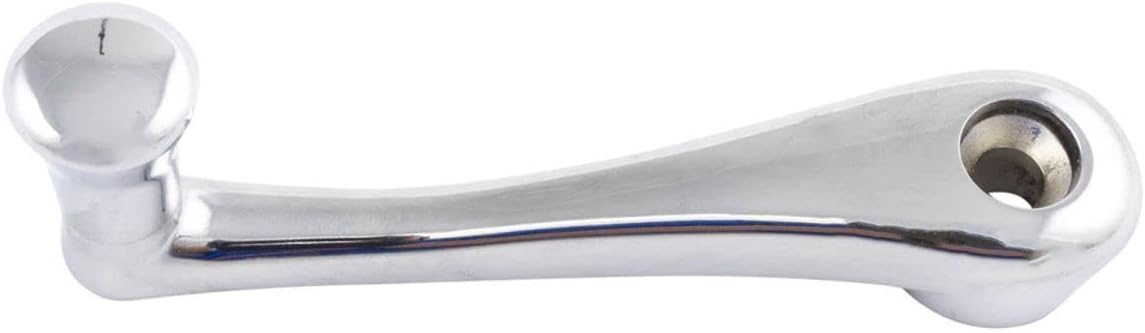 TM Replacement for/Fits Front Inside Interior Chrome Manual Window Crank Pair LH & RH for Peterbilt New