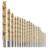 Bosch TI21A 21 pc. Titanium Nitride Coated Metal Drill Bit Set