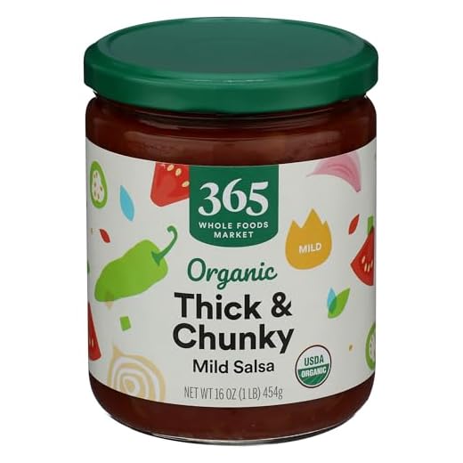 365 By Whole Foods Market, Organic Thick & Chunky Mild Salsa, 16 Ounce