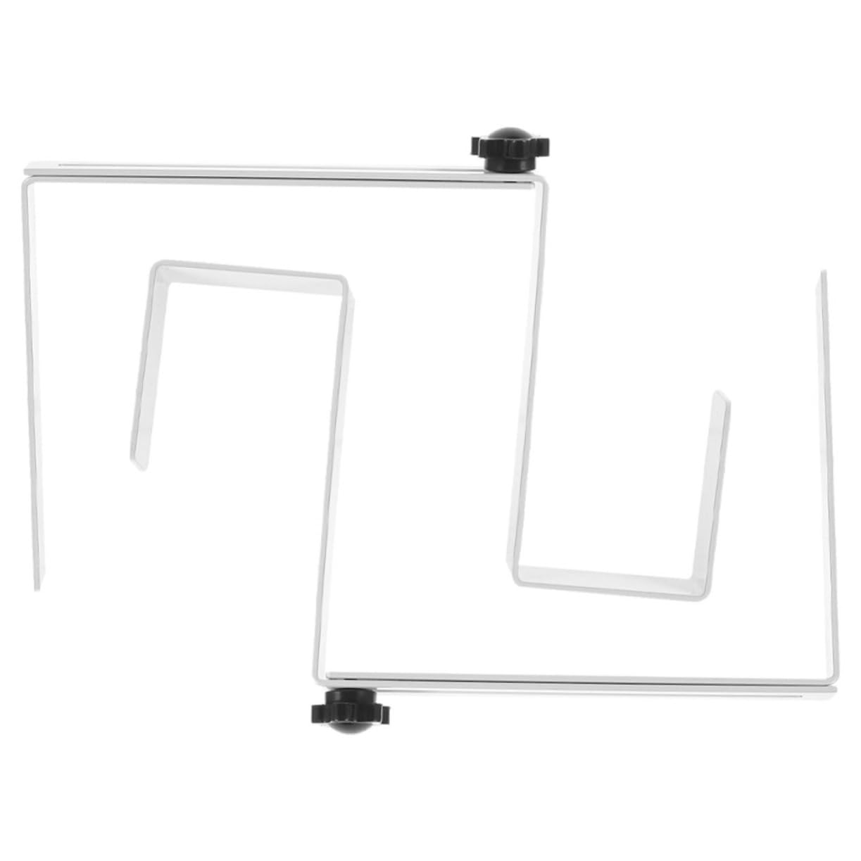 Unomor 2pcs Cemetery Wreath Hanger for Tombstone Decorations Easy Installation Garland Frame for Holiday Memorial Use Hook for Grave Decoration