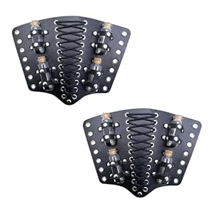 Yugshnkfc Renaissance Steampunk Armwärmer Herren